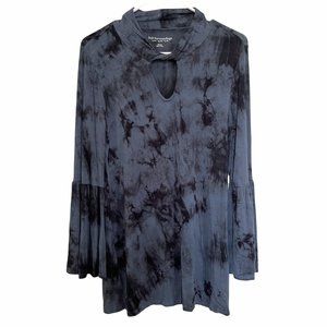 Soft Surroundings Nerissa Tie Dye High Neck Tunic